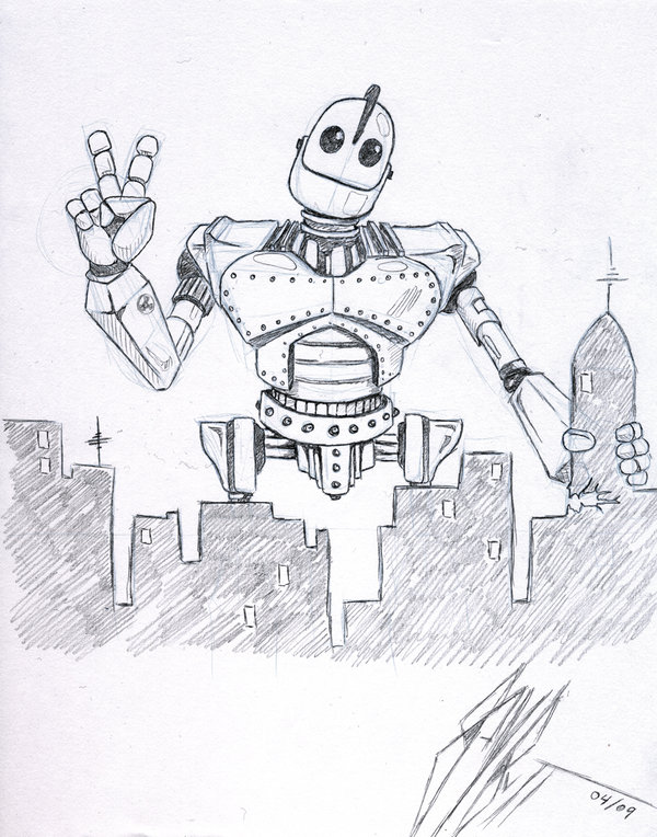 600x764 The Iron Giant By Jaybutt42