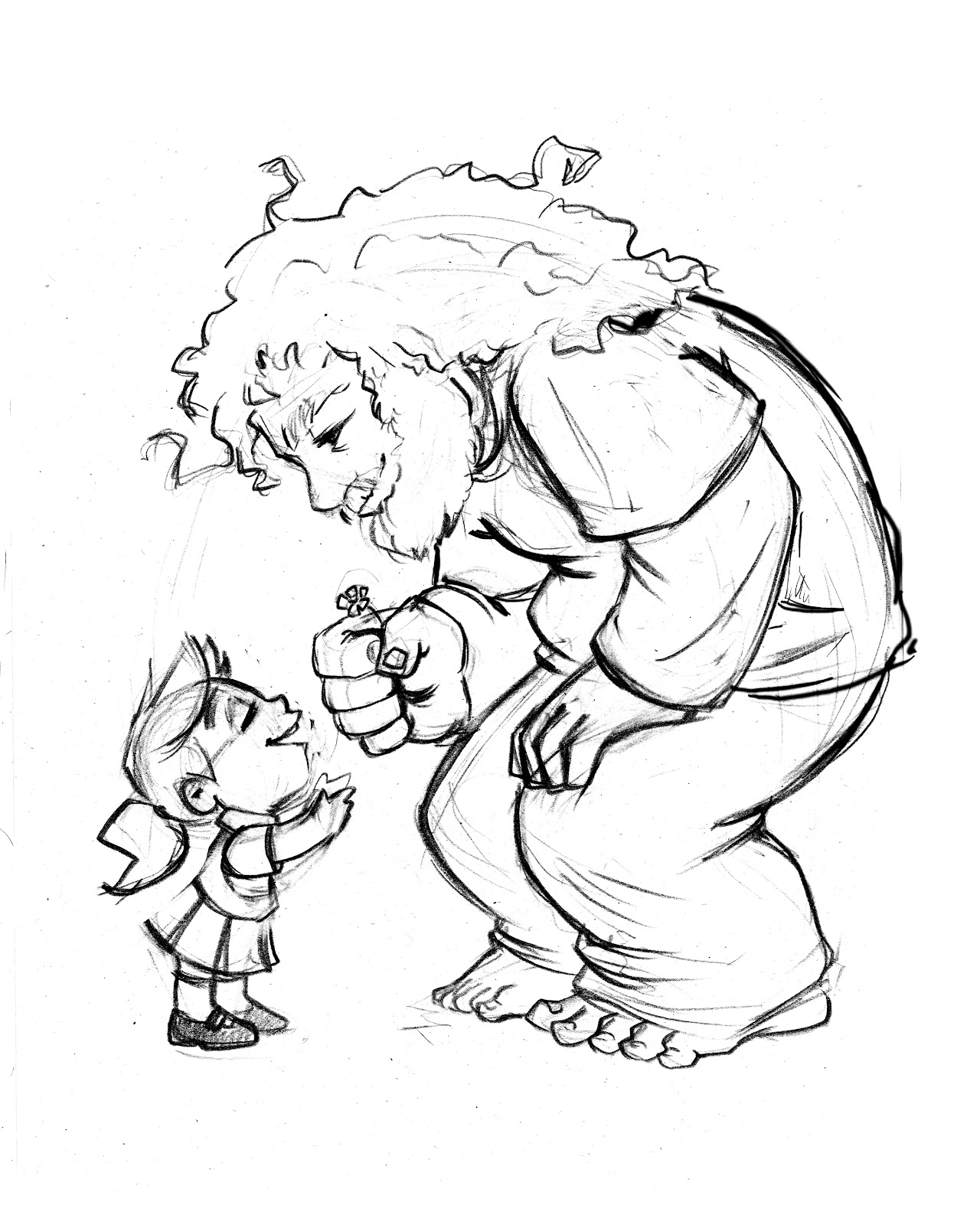 1280x1600 Tiffanny's Sketchbook Friendly Giant