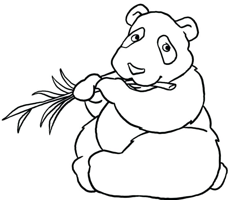 736x648 Giant Panda Coloring Page Impressive Giant Panda Bear Coloring
