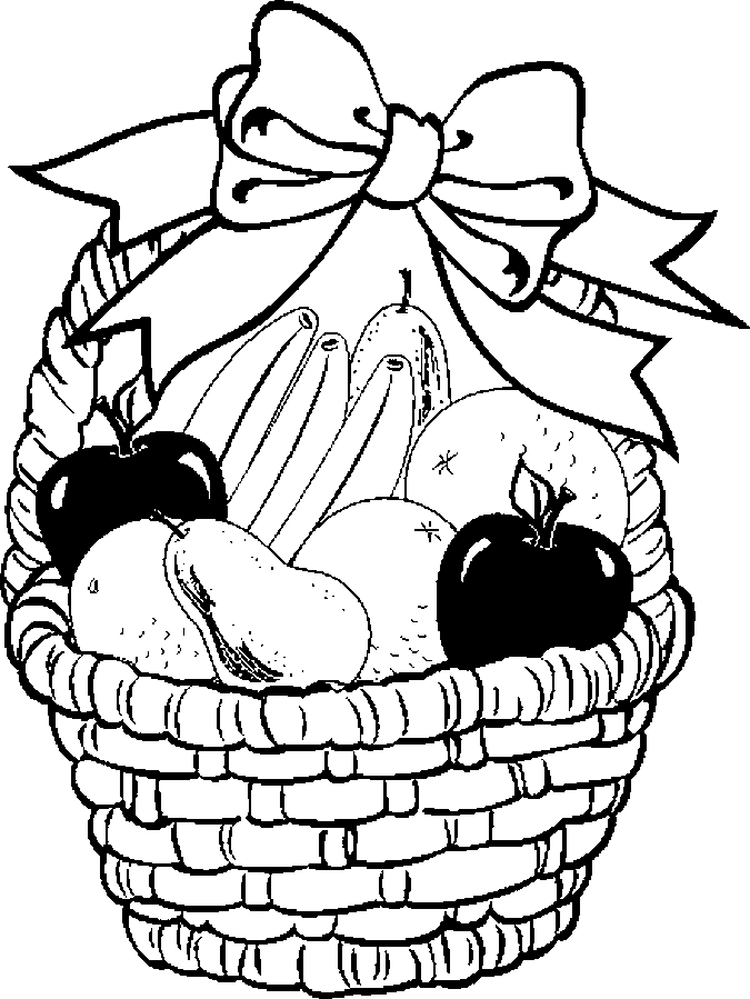 675x899 Fruit Basket Coloring Pages 1 Coloring Pages