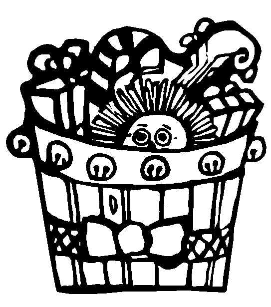 543x615 Christmas Coloring Pages