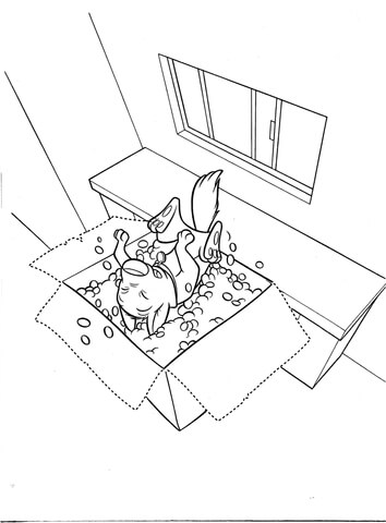 354x480 Falling In The Gift Boxes Coloring Page Free Printable Coloring