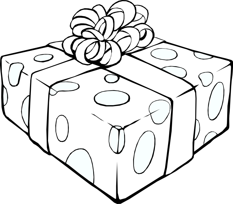 800x700 Gift Box Clipart