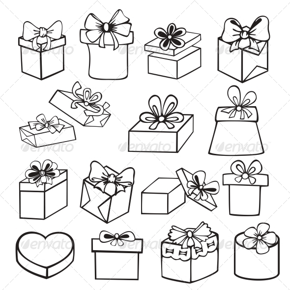 590x590 Set Of Gift Boxes Best Design Gift Boxes, White