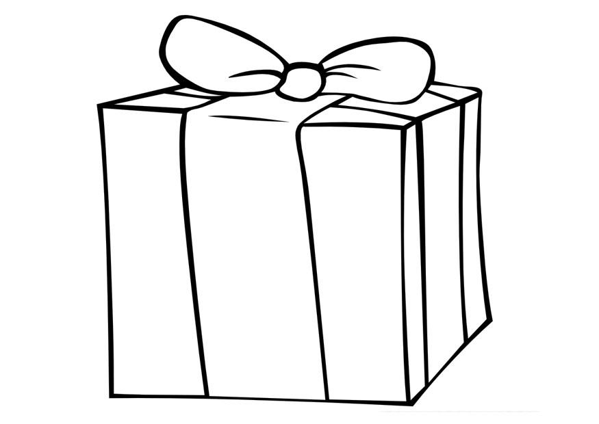 875x620 Coloring Page Gift