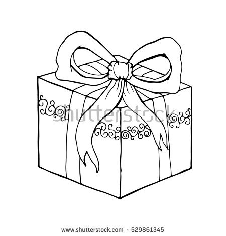 450x470 Drawn Gift Chirstmas
