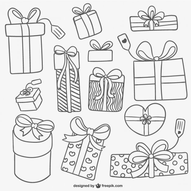 626x626 Gift Box Collection Vector Free Download