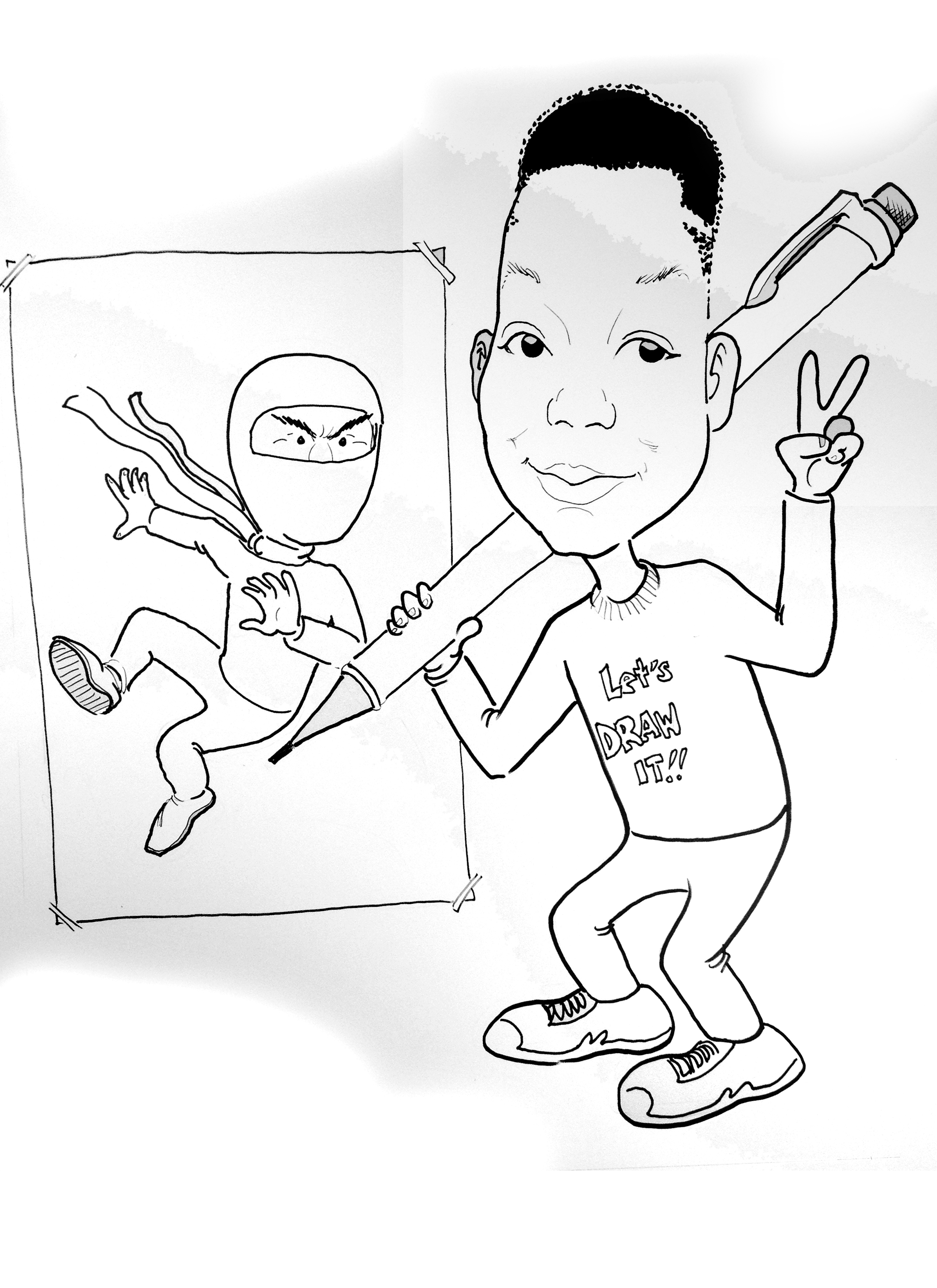 2664x3663 Surprise Gifts, Unique Gift Idea, Retirement, Going Away Gift, Cartoon