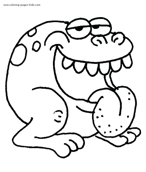 590x692 Gila Monster Coloring Page Synthesis.site