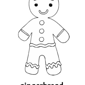 Ginger Bread Man Drawing at GetDrawings | Free download