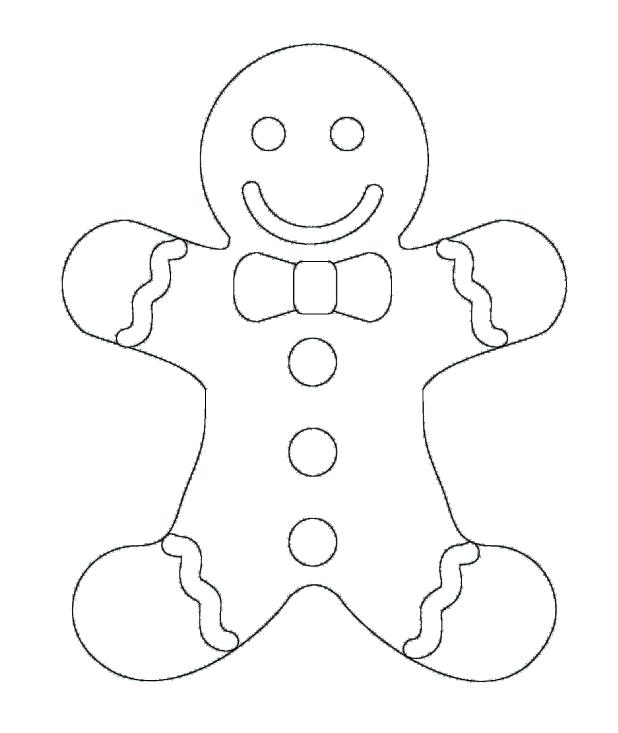 618x733 Coloring Pages Gingerbread Man Gingerbread Man Coloring Sheets