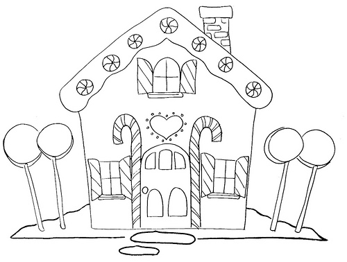 500x378 Gingerbread House Gingerbread, Embroidery And Apron