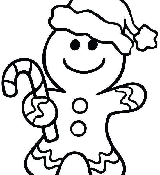 550x600 Awesome Gingerbread Man Coloring Pages Image Best Ideas About
