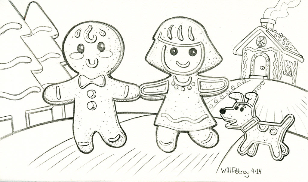 1024x607 The Gingerbread Man Family