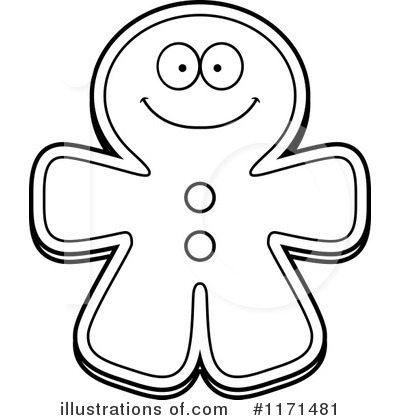 400x420 Gingerbread Man Clipart