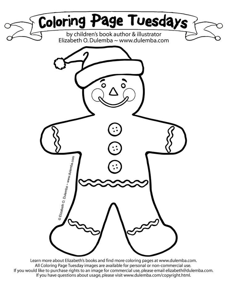 736x952 Gingerbread Man Coloring Sheets