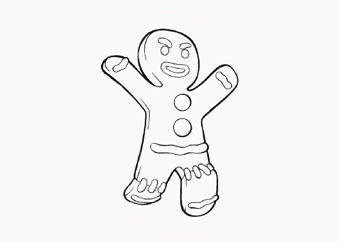 700x500 Gingerbread Clipart Shrek