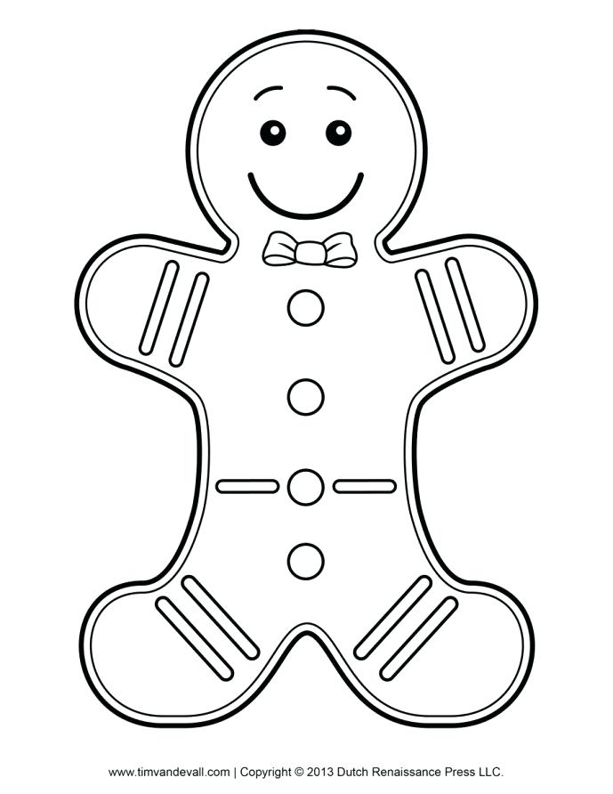 689x892 Coloring Pages Gingerbread Man Best Images On Drawings Calendar