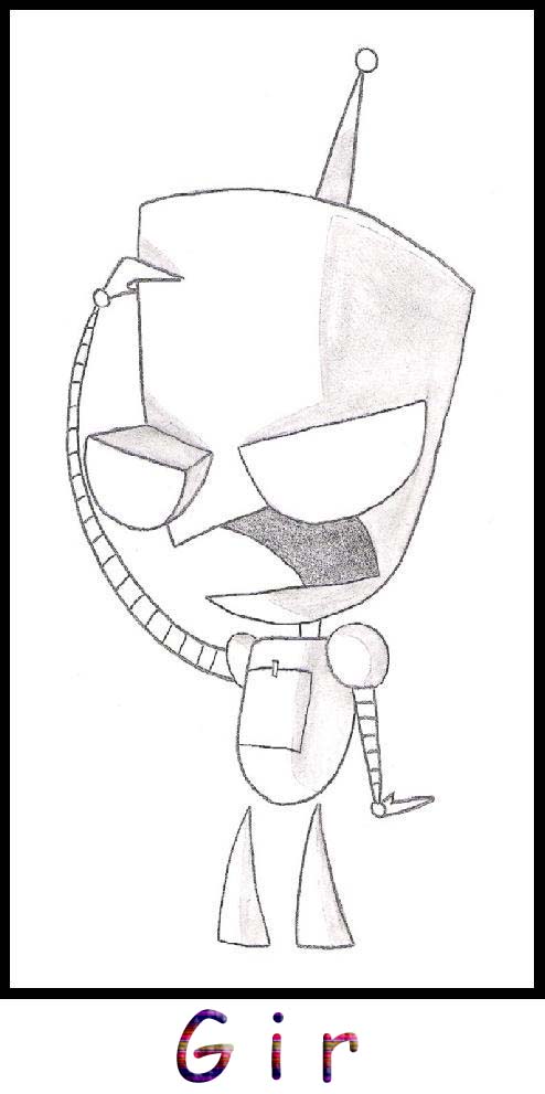 494x991 Gir Drawing 3 By Safetypinmich