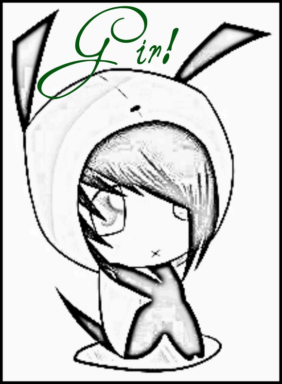 580x790 How To Draw Grr Gir Drawing Anime Anime