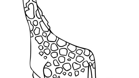 570x320 Cartoon Drawing Of A Giraffe How To Draw A Cartoon Giraffe, Step