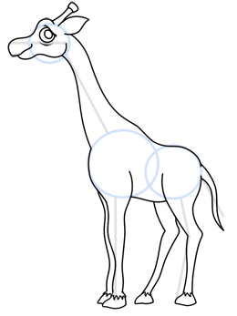 260x347 How To Draw A Giraffe
