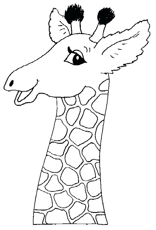 521x768 Baby Giraffe Coloring Pages Giraffe Head Coloring Pages Cute Baby