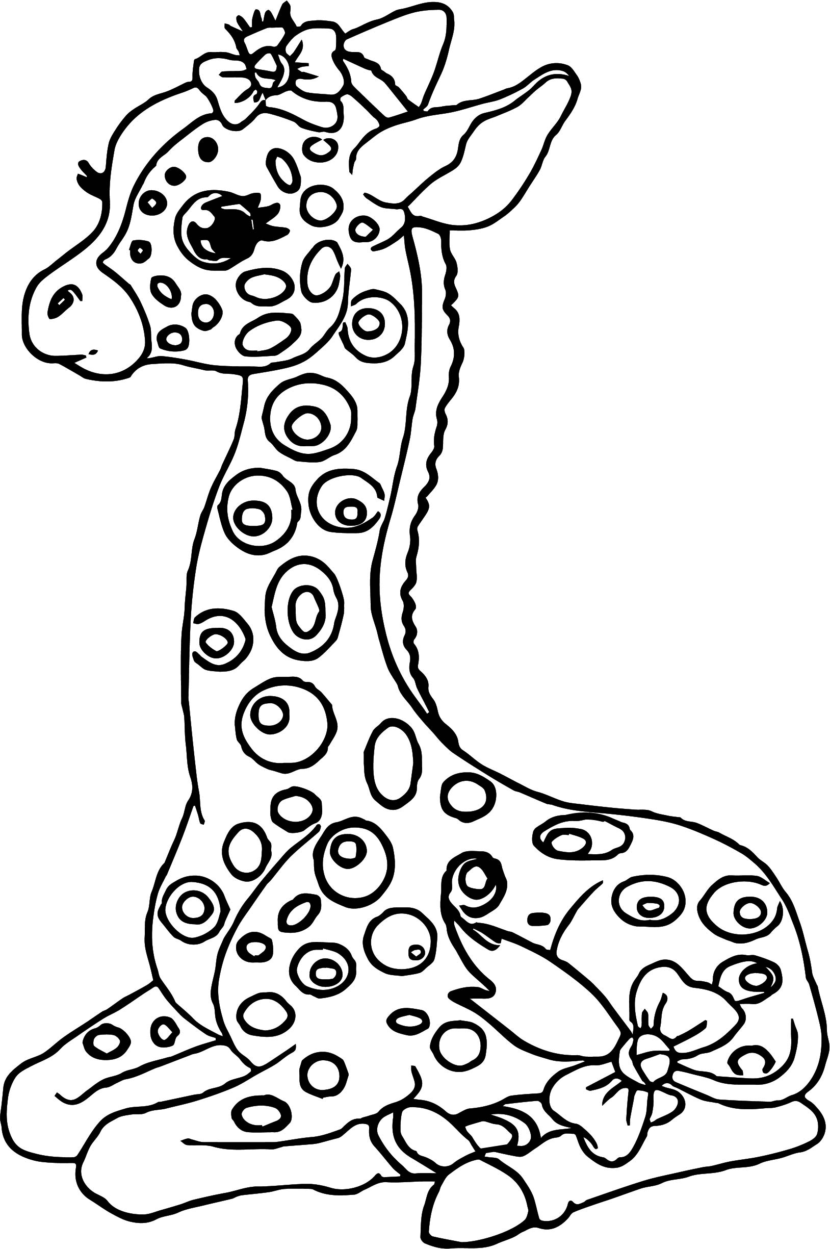 Printable Giraffe Coloring Pages - Customize and Print