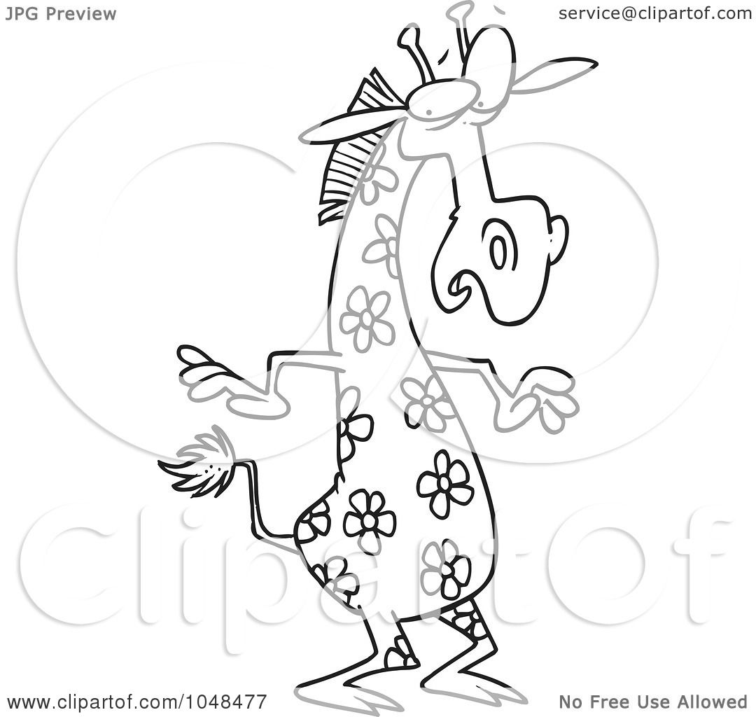 1080x1024 Royalty Free (Rf) Clip Art Illustration Of A Cartoon Black