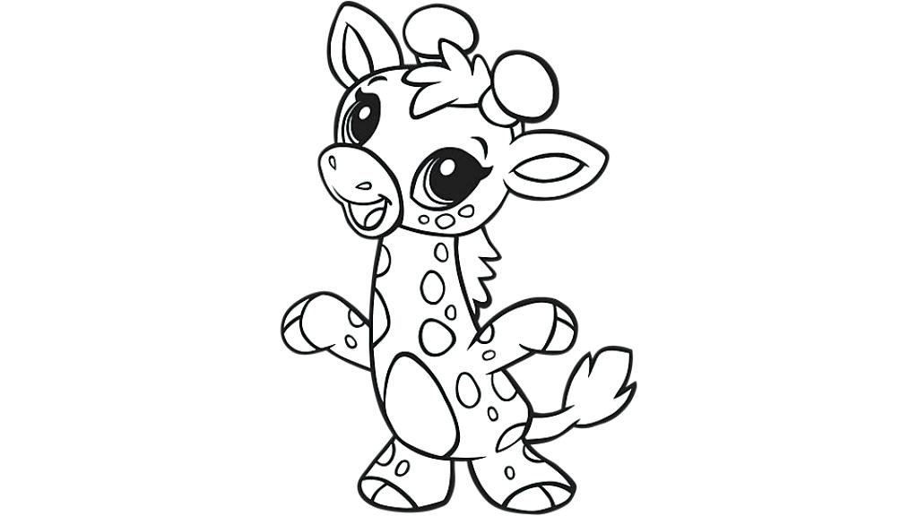 1024x576 Astonishing Giraffe Coloring Pages 38 On Line Drawings