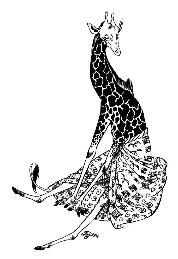 742x1078 Meenos Giraffe By Sugar Hi Unicorn