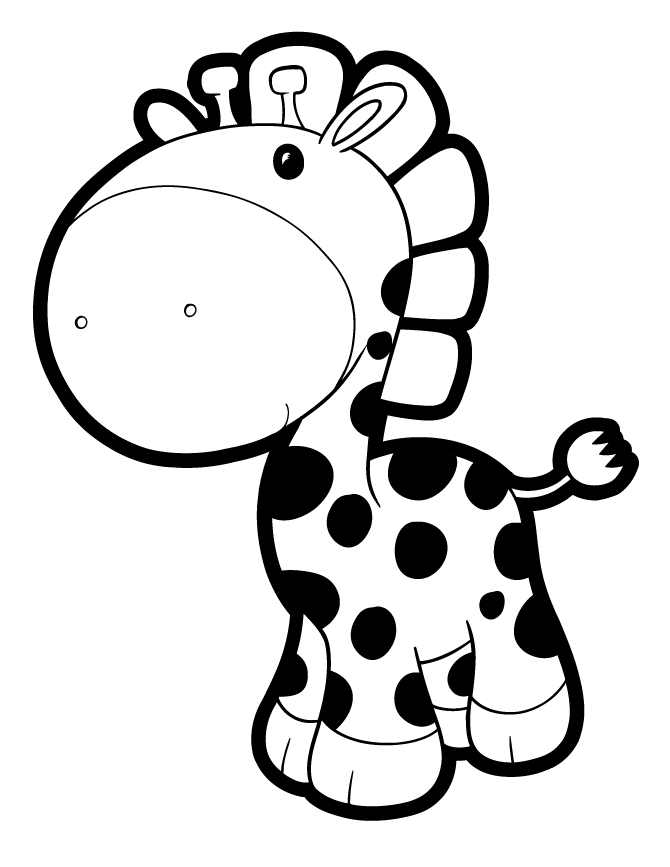 670x867 Printable Giraffe Pictures 350881