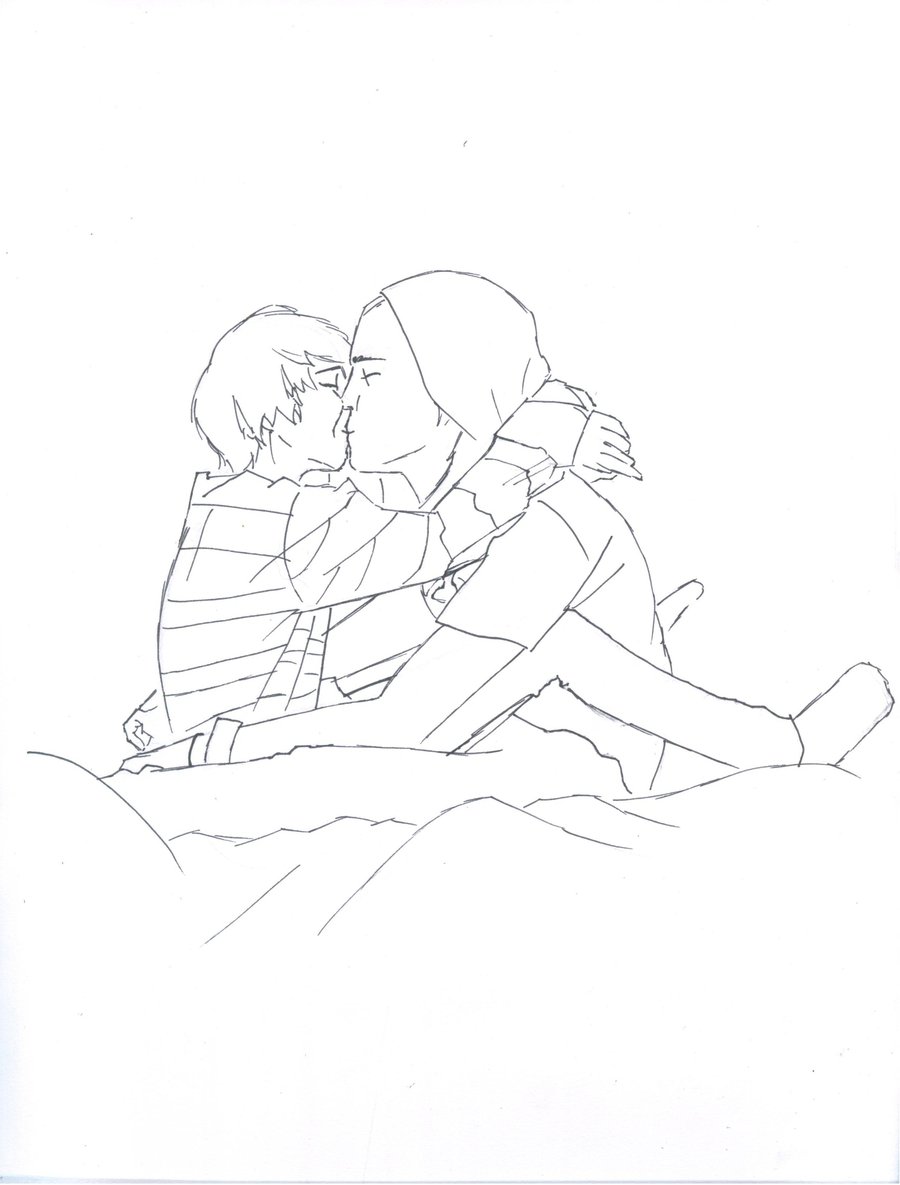 900x1185 Girl And Boy Kissing ~ By Cc Sakuraavalon Cc