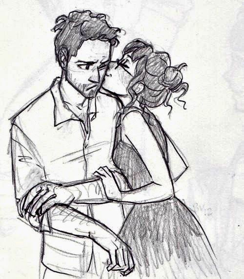 500x572 Photos Girl And Boy Sketches Picture,