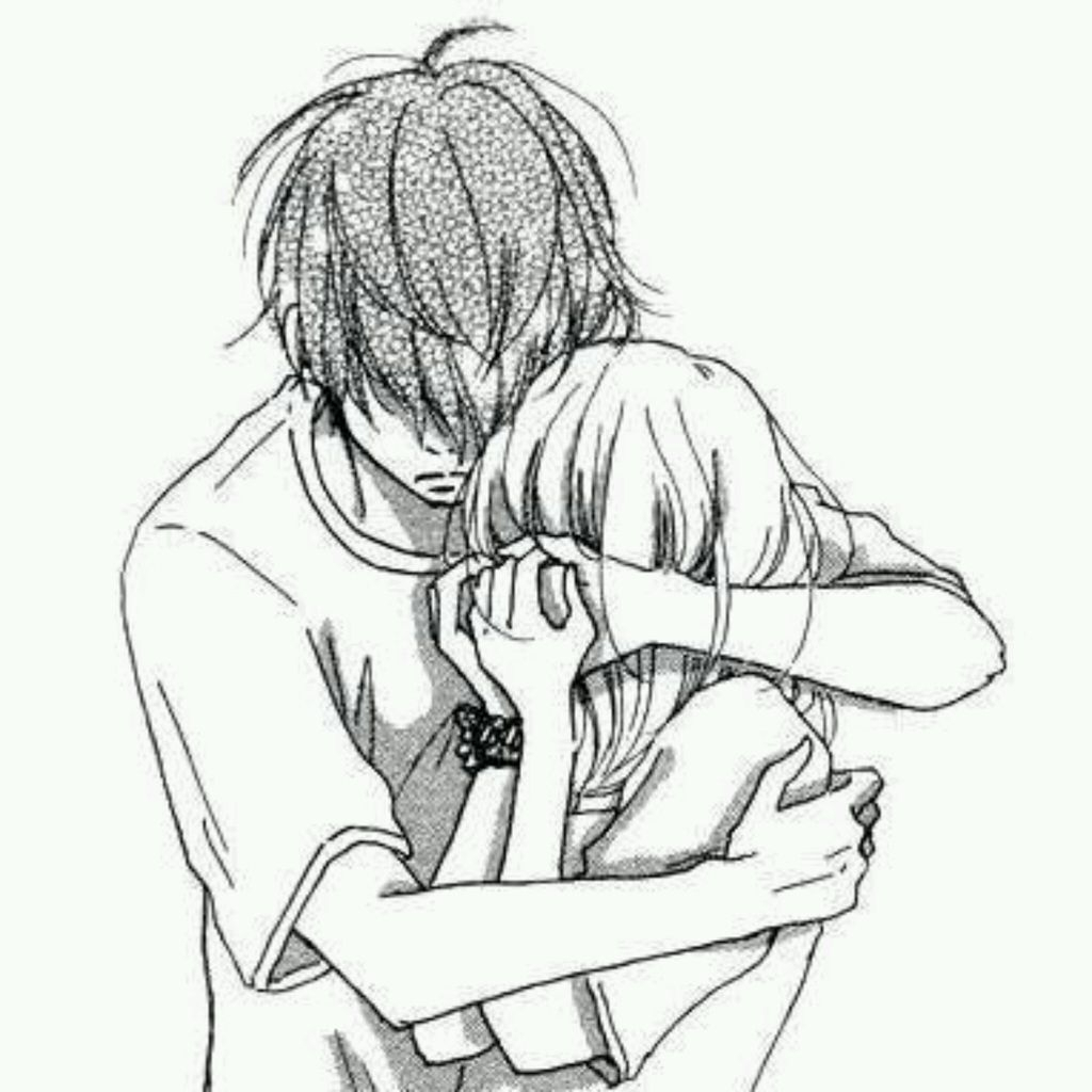 1024x1024 Boy And Girl Girl Crying Drawing Pics Sketch Of Boy N Girl Crying