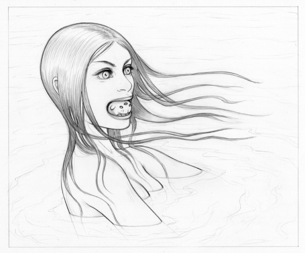 600x499 Tara Mcpherson Art Drawings Drawings The Silent Hero Drawing