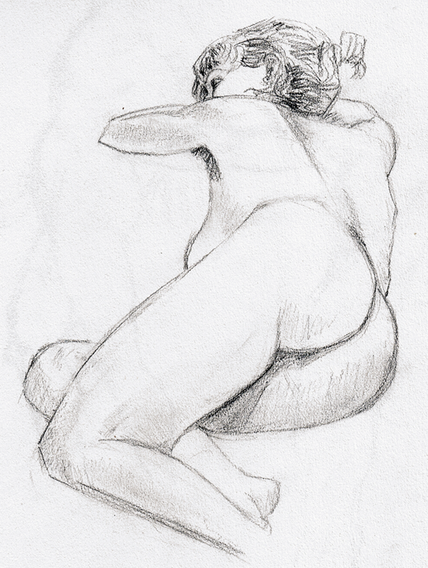 600x796 Girl's Back By Emir0