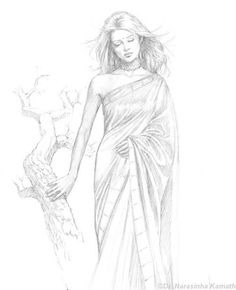 236x290 Beautiful Pencil Sketches Charcoal Pencil Sketch Of Beautiful