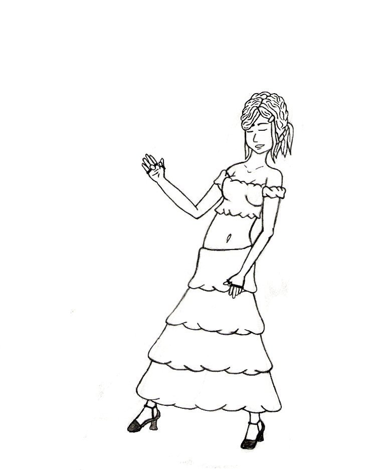 772x938 Dancing Girl