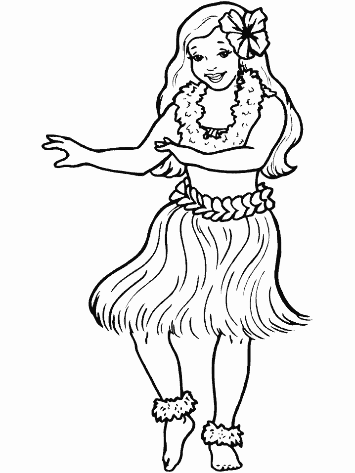 718x957 Dancing Girl Coloring Pages Gtgt Disney Coloring Pages