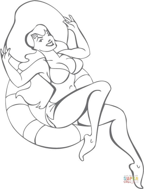 558x732 Pin Up Girl