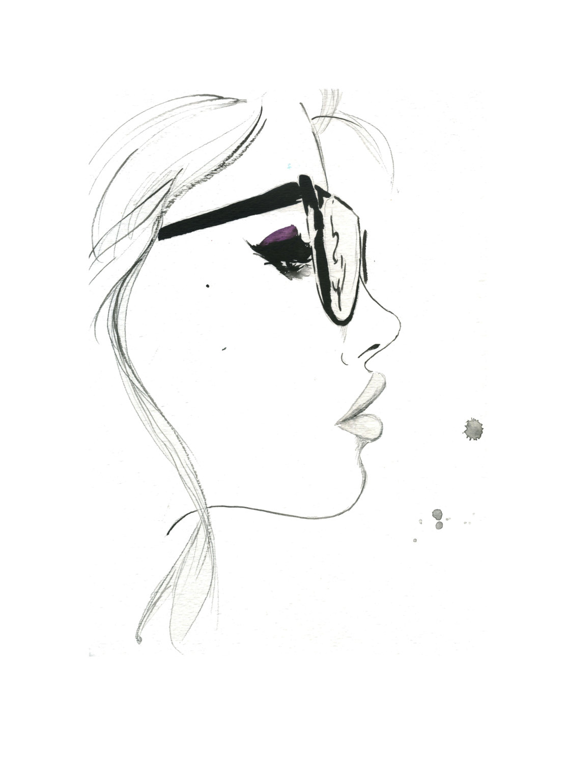 1118x1500 Simple Look Girl Drawing Girls Drawing.