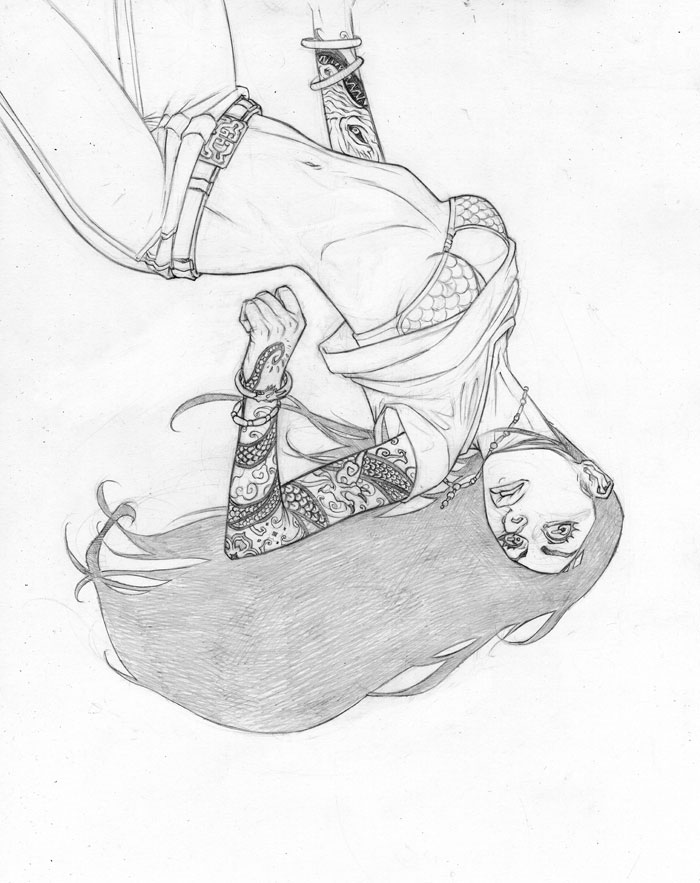 700x883 Girl With The Dragon Tattoo By Jeffwamester