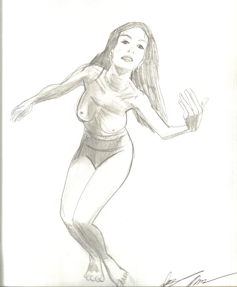 812x983 Woman Figure Drawing By Hoekkadoogen