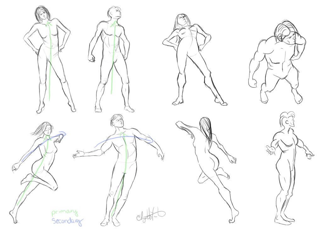 1024x728 Female Figure Drawing Action Actionfigures Female Artist Anatomy
