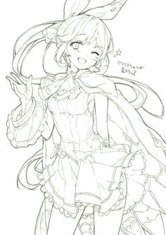 236x333 Blade And Soul Online Character Concept Line Art Free Coloring