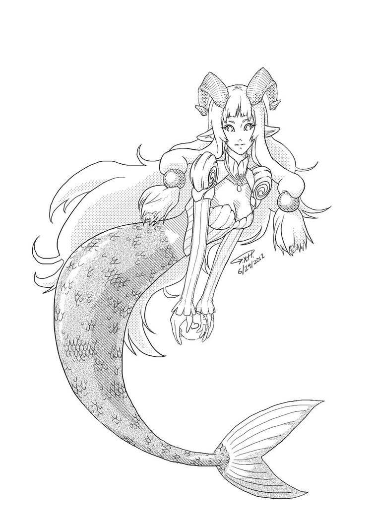 752x1062 Capricorn Girl 06242012 By Herxg Sticky Rice