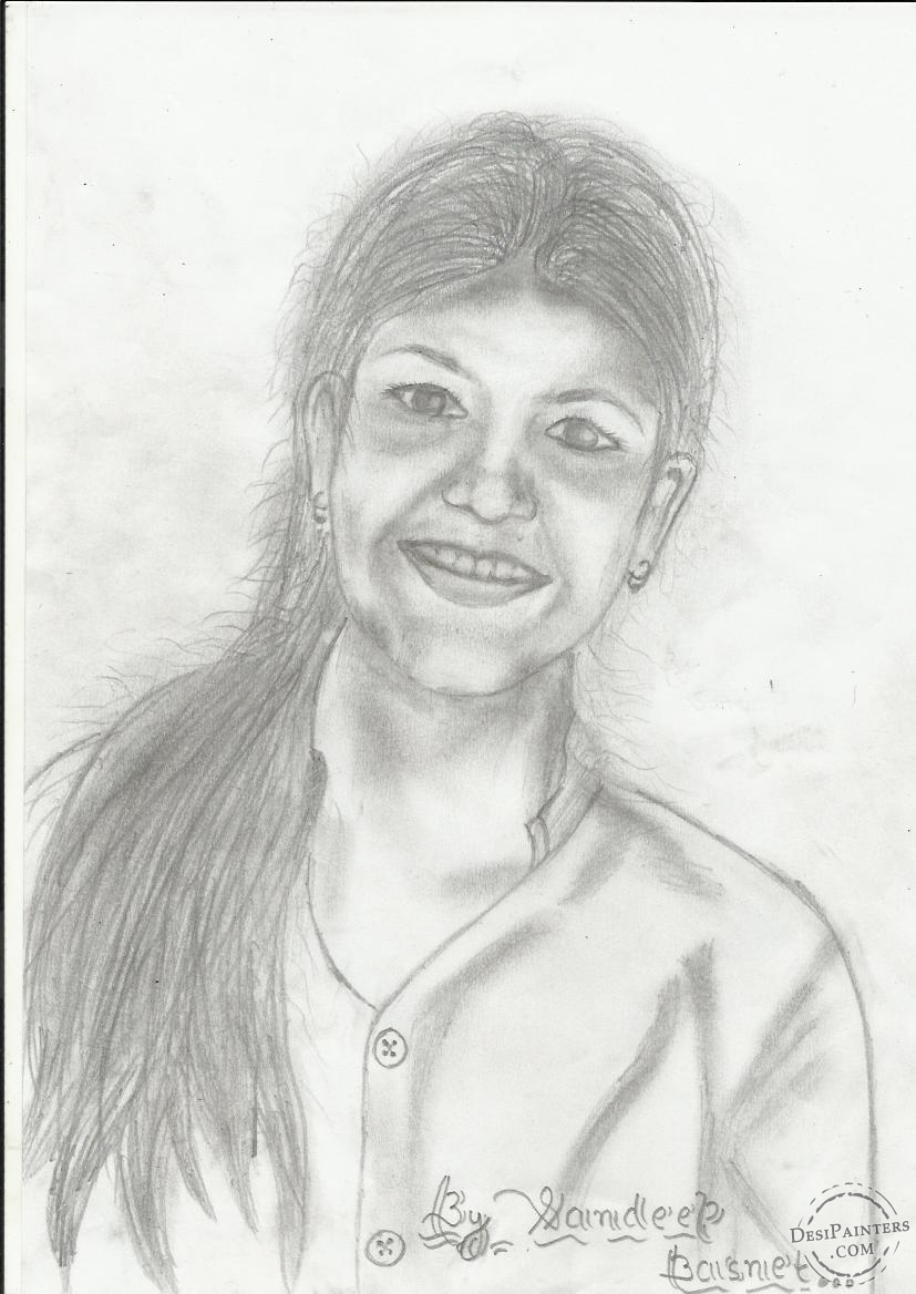 827x1168 Gallery Desi Girl Drawings In Pencil,