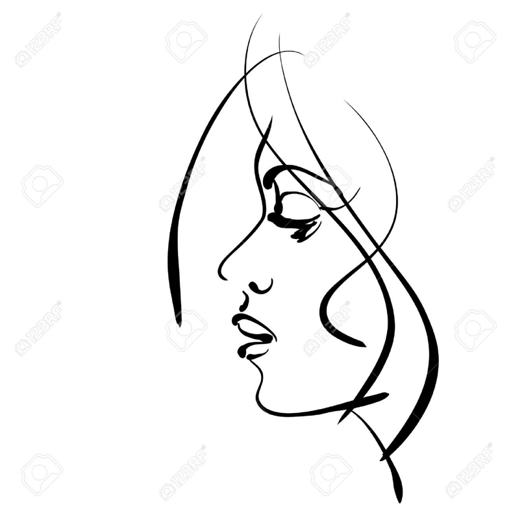 1024x1024 Beautiful Sketch Drawing Pics Anime Girl Drawing Sketch Beautiful