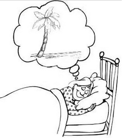 404x463 Girl Dreaming While Sleeping